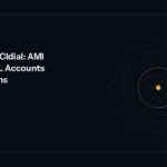 Concentric dashed security perimeters drawn around a single amber core point.