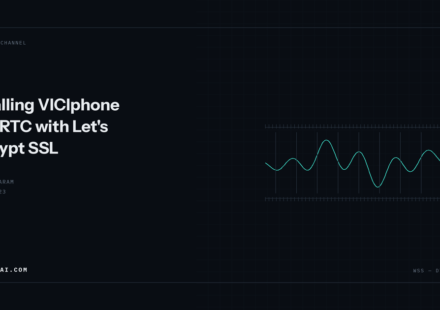 Audio waveform travelling inside a bounded, measured channel.